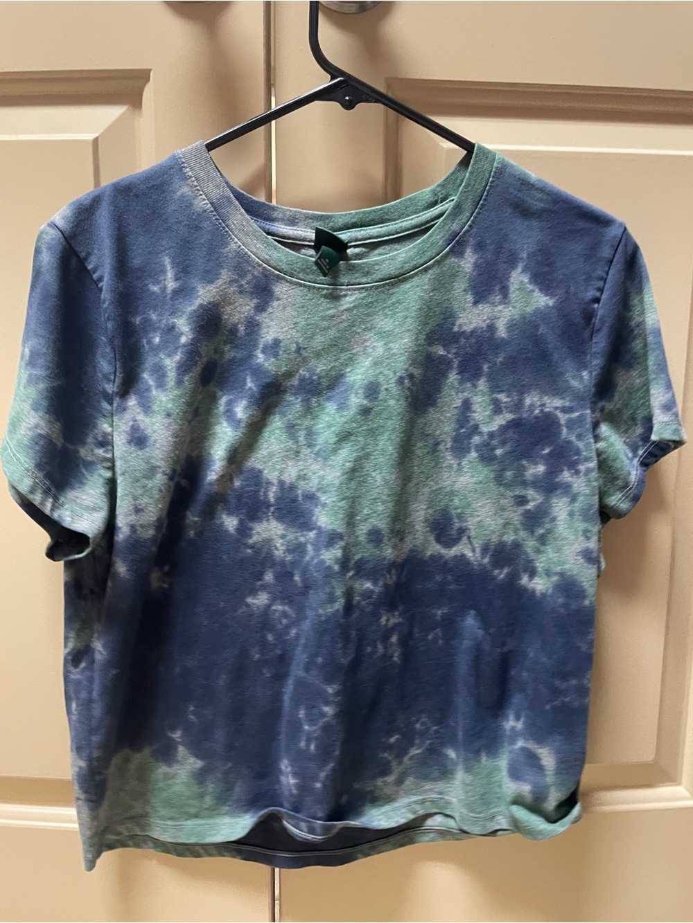 wild fable Green and Blue Tie-Dye Tee